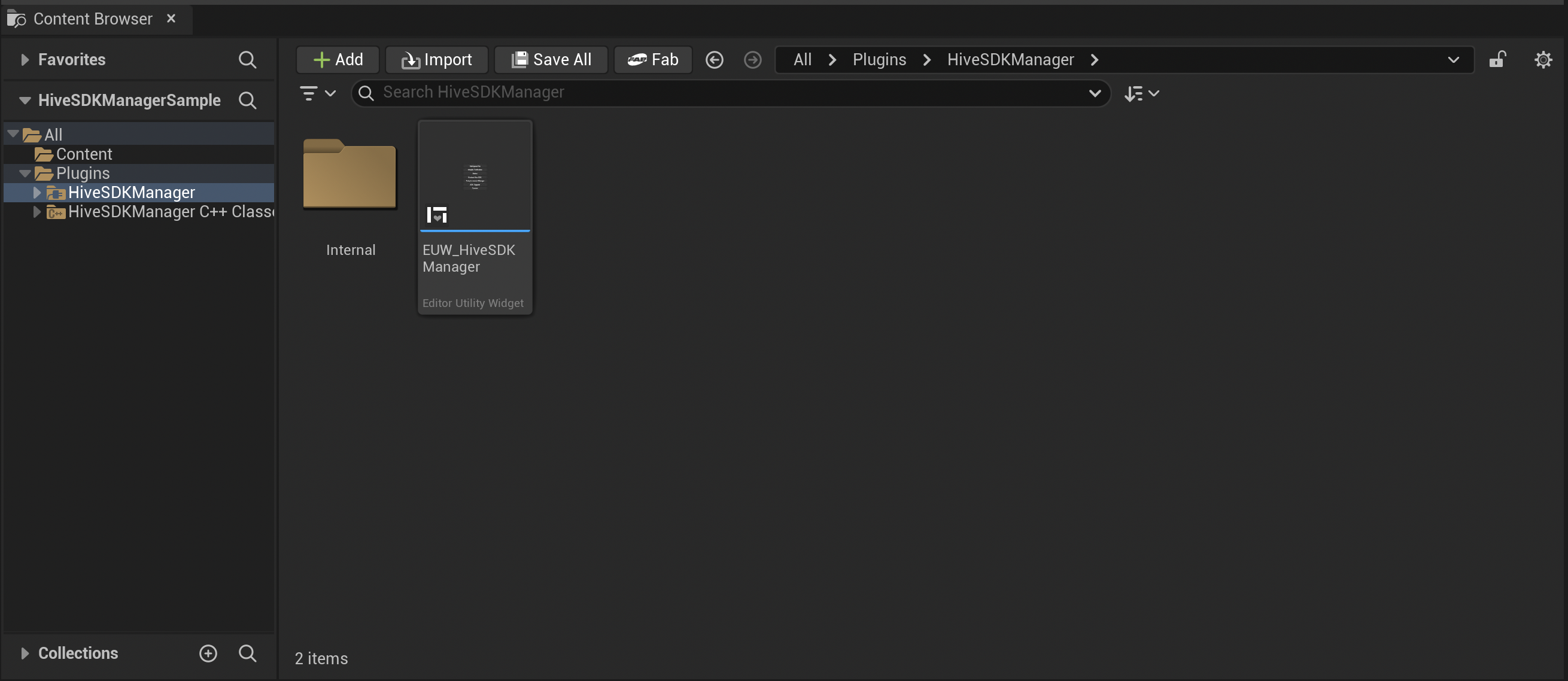 เมนูหลังติดตั้ง SDK Manager