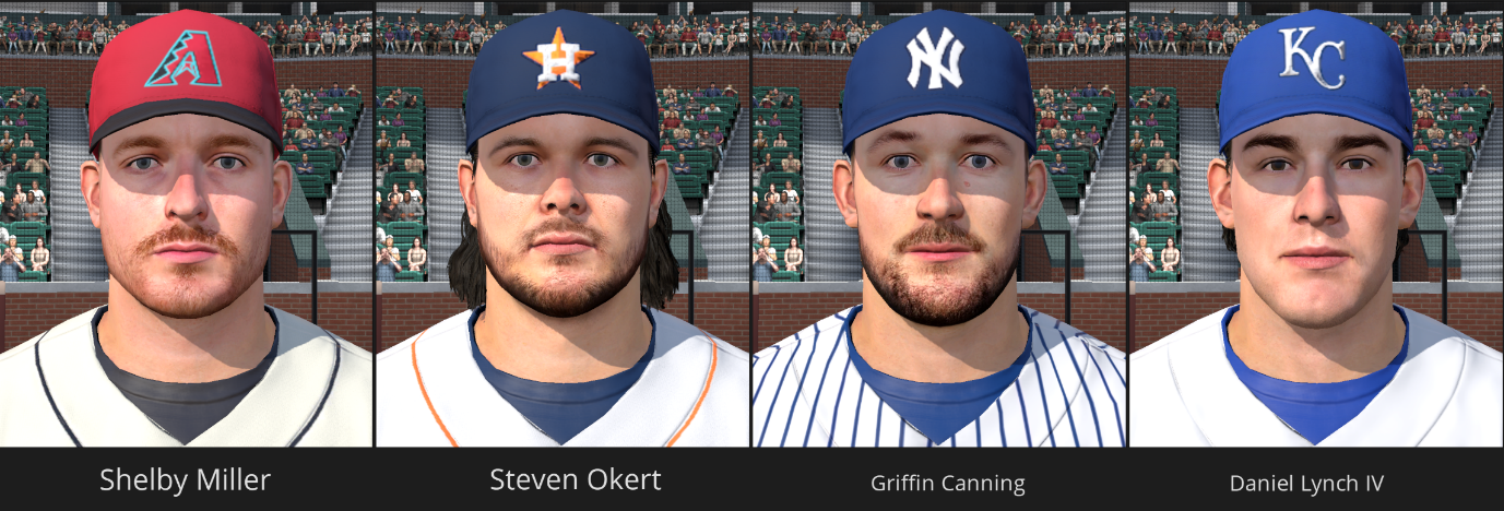 사람, 인간의 얼굴, 캡, 야구모자이(가) 표시된 사진

AI 생성 콘텐츠는 정확하지 않을 수 있습니다.